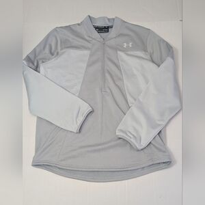 Under Armour  Loose Cold Gear 1/2 Zip Pullover Mens XL Gray